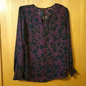 NWOT Fortune and Ivy Floral Blouse